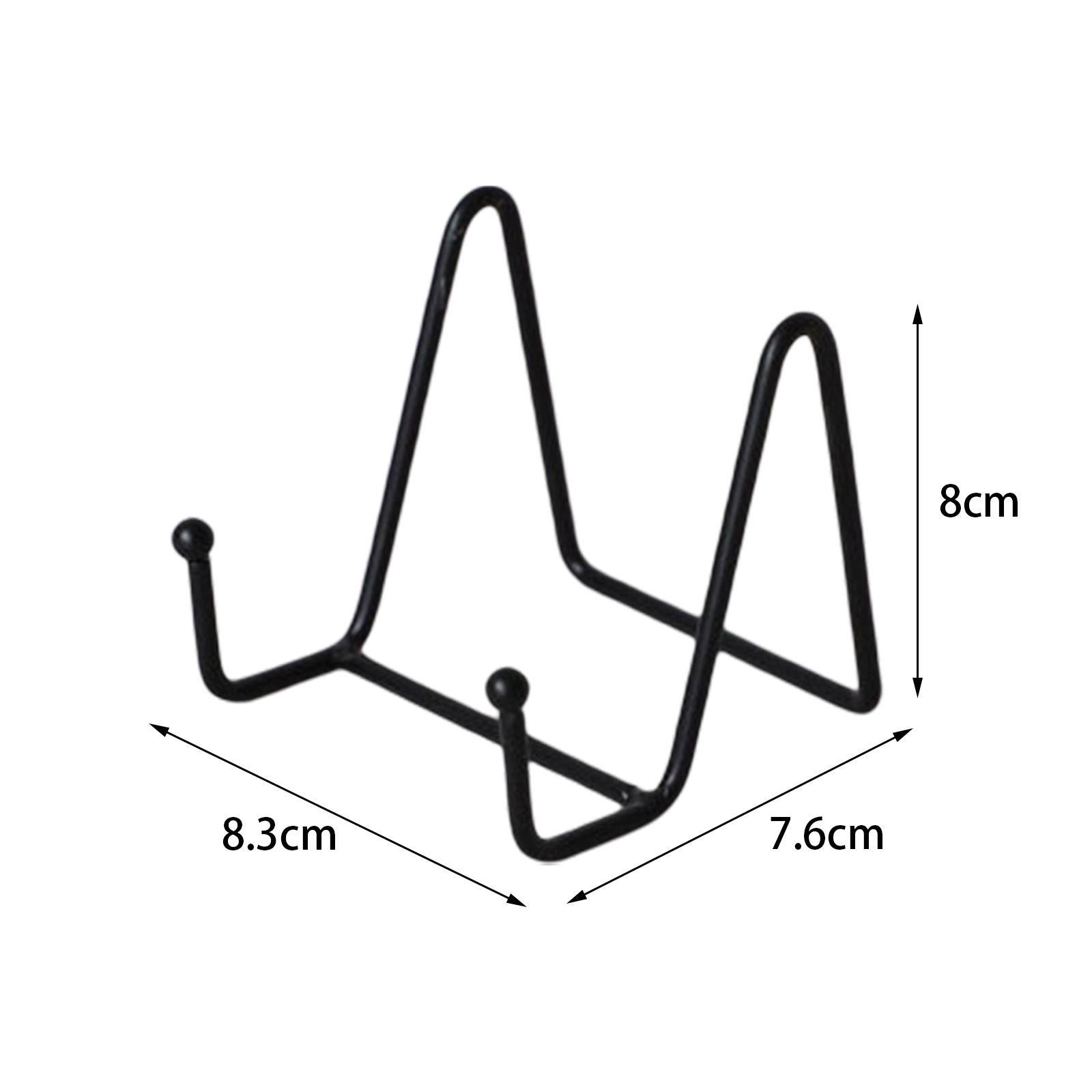 Plate Stand for Display, Easel Plate Holder, Plate Holder Display Stand, Durable Picture Stand, Photo Stands Display for Home Decorations
