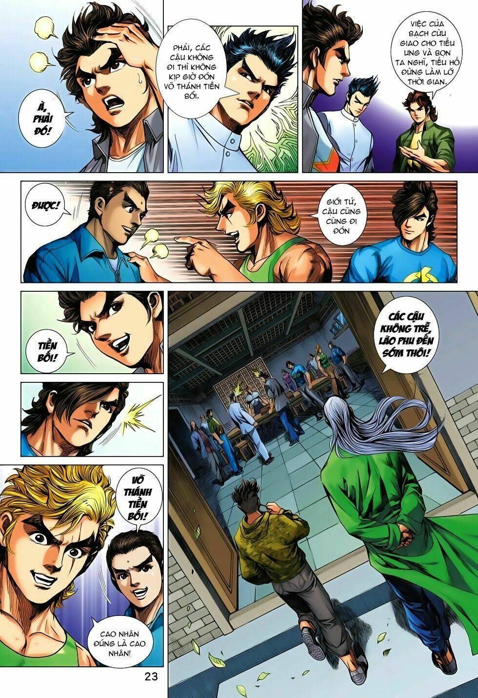 tân tác long hổ môn chapter 709 23