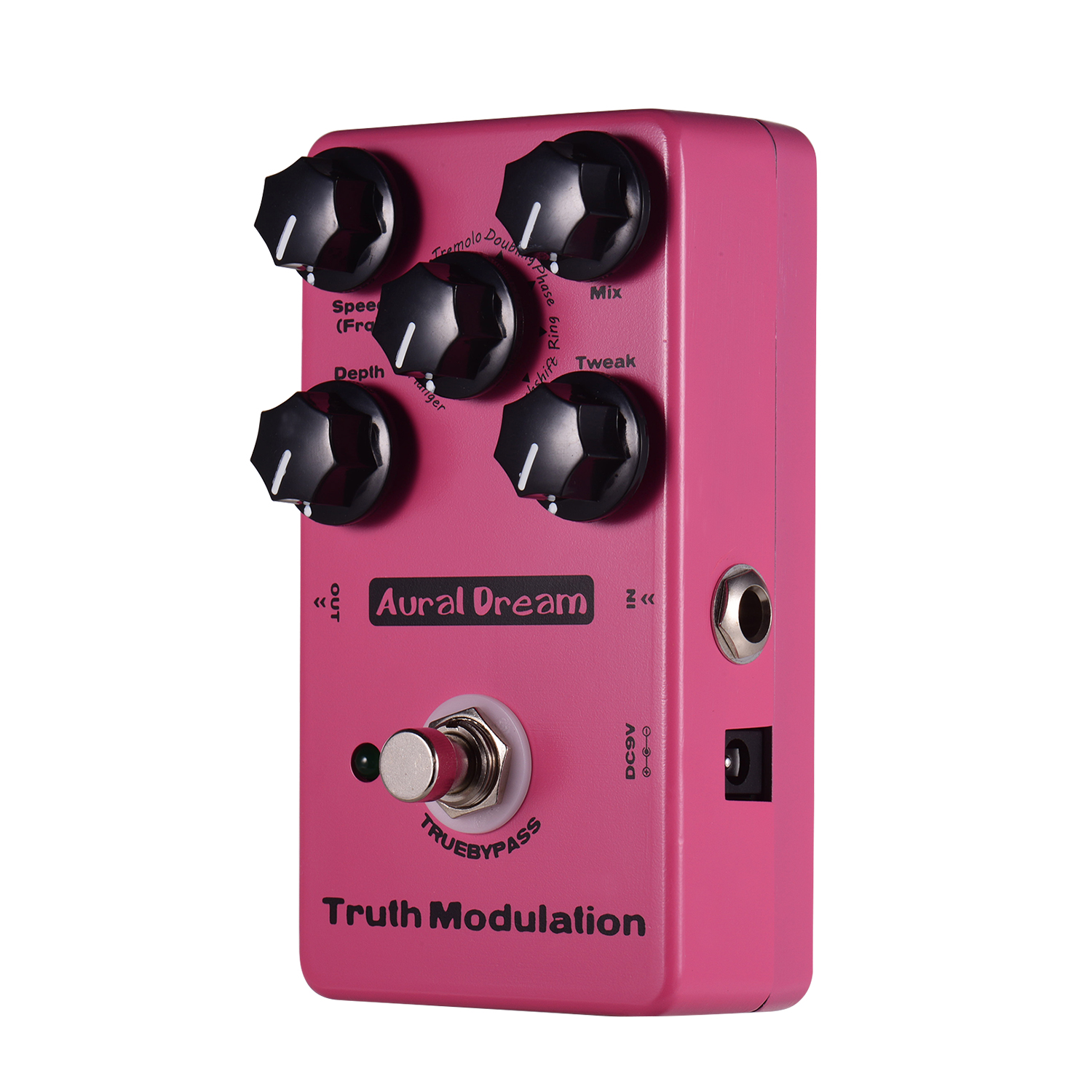 Aural Dream True Modulation Guitar Effect Pedal 8 Sound Modes Including