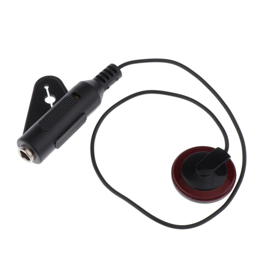 Acoustic Piezo Contact Microphone Pickup for Guitar Violin Mandolin Ukulele