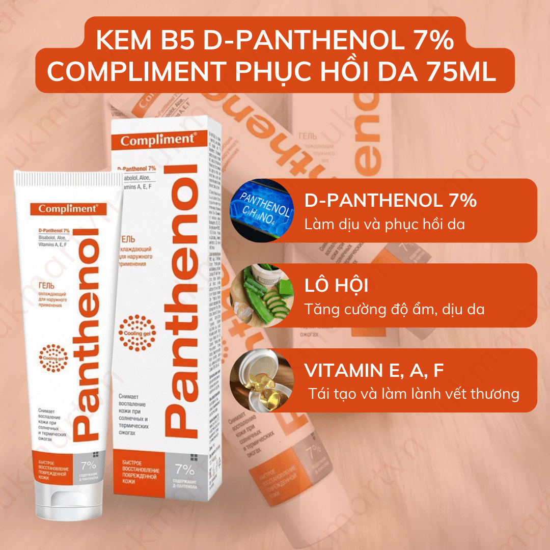 Kem B5 Compliment Phục Hồi Da D-Panthenol 7% 75ml 