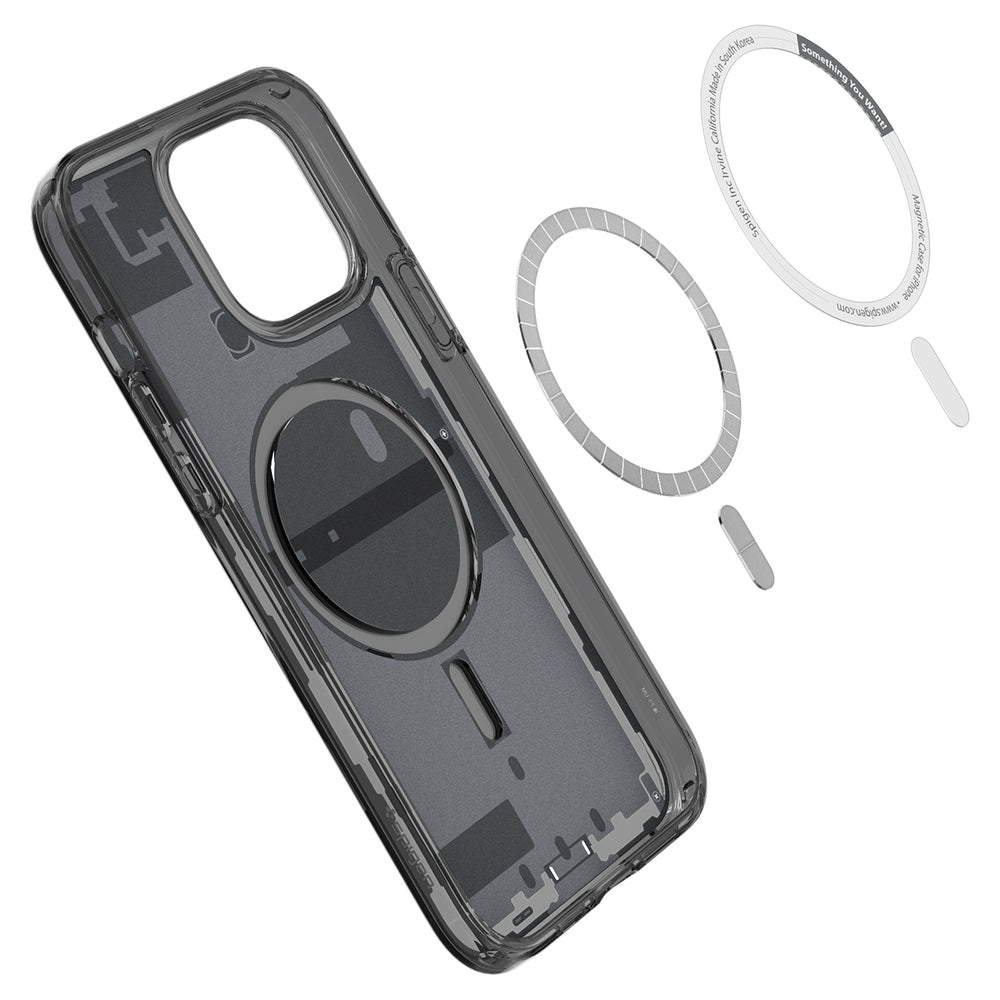 Ốp lưng Spigen Ultra Hybrid Zero One cho iPhone 13 Pro Max - Thiết kế bắt mắt, chống sốc, hỗ trợ sạc không dây, chống sốc, chống bẩn, viền camera cao - Hàng chính hãng