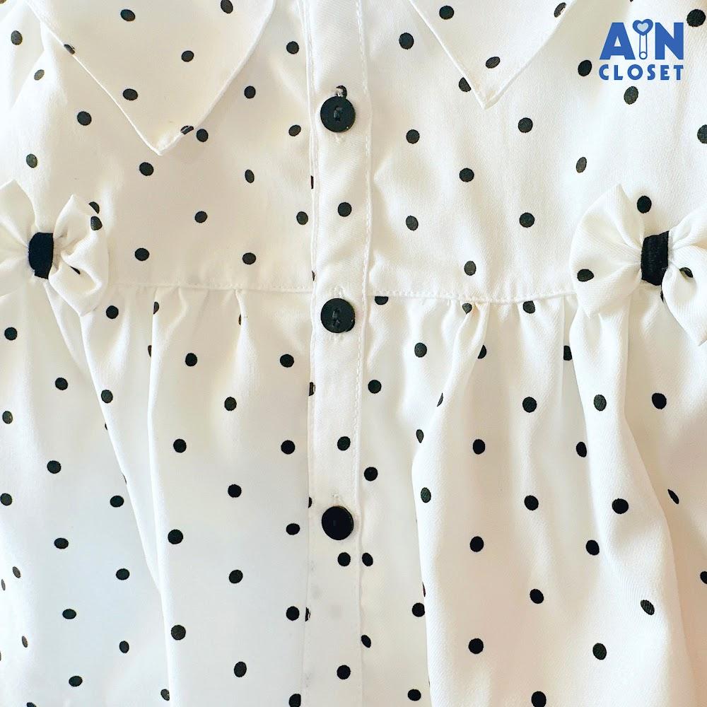 Áo Khoác thời trang bé gái hoạ tiết Bi Nhí Đen Tuytsi - AICDBGOJOBTU - AIN Closet