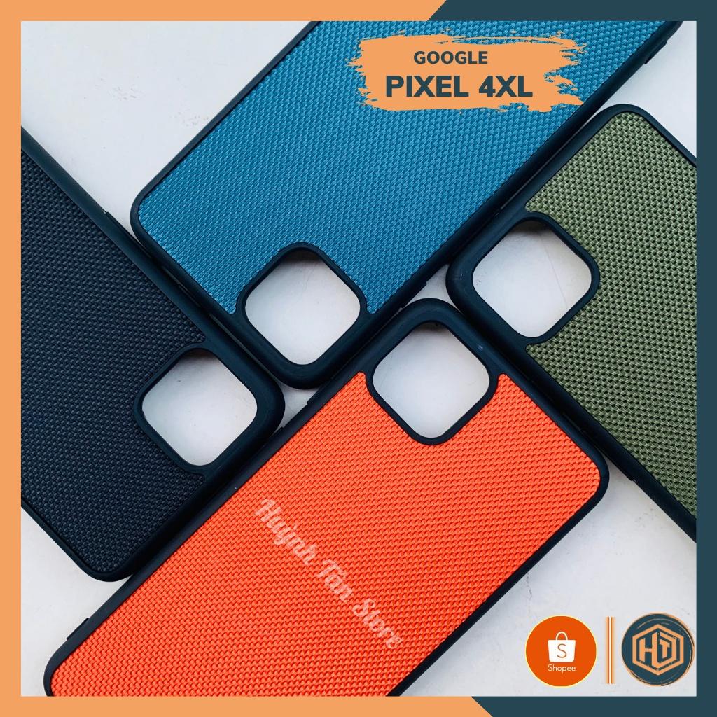 Ốp lưng google pixel 4xl px 4 vân VẢI NYLON nhiều màu chống bám vân tay bảo vệ camera phụ kiện huỳnh tân store