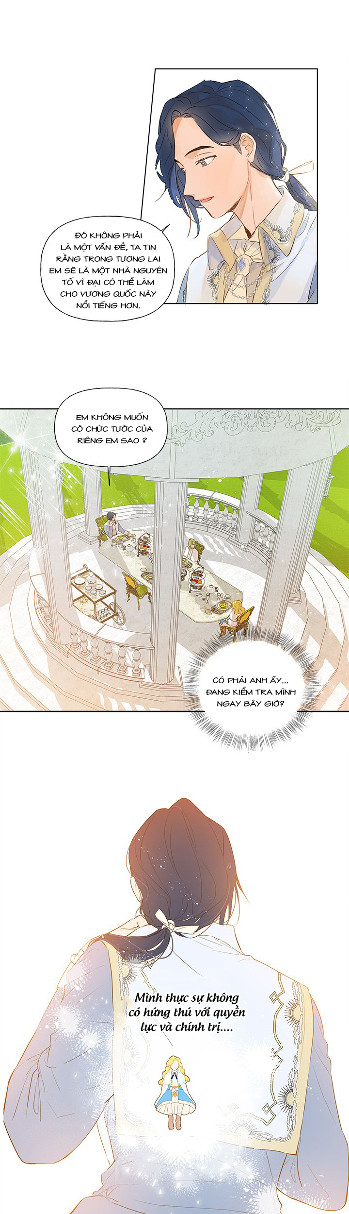 nhà nguyên tố tóc vàng chapter 8 10