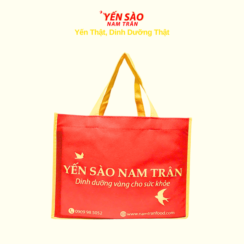 Yến chưng Đường Phèn NAM TRÂN 7 gram Tổ Yến Tươi giúp Bồi bổ sức khoẻ. Hộp ( 6 lọ x 70 ml )