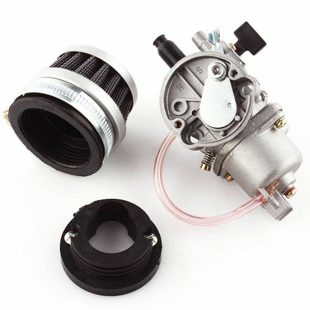 Carburetor with Air Filter Fuel Filter Replacement for Mini Motorcycle Dirt Bike ATV Scooter with 47CC 49CC Engine