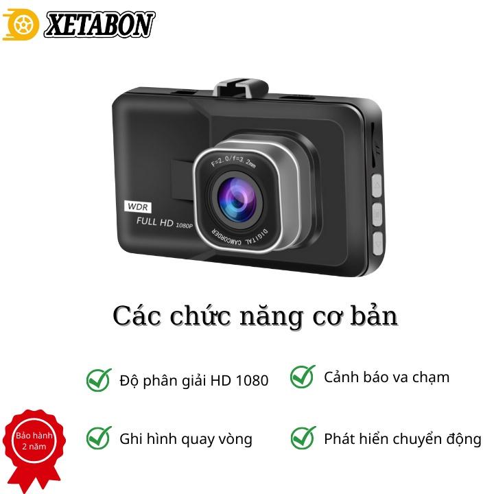 Camera hành trình ô tô C3 Vehicle Blackbox chuyên quay trước Full HD 1080p thiết kế nhỏ gọn, lắp đặt dễ dàng