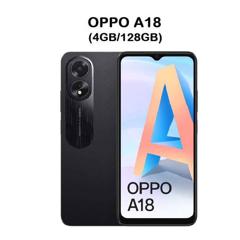 Điện Thoại Oppo A18 (4GB/128GB) - Hàng Chính Hãng