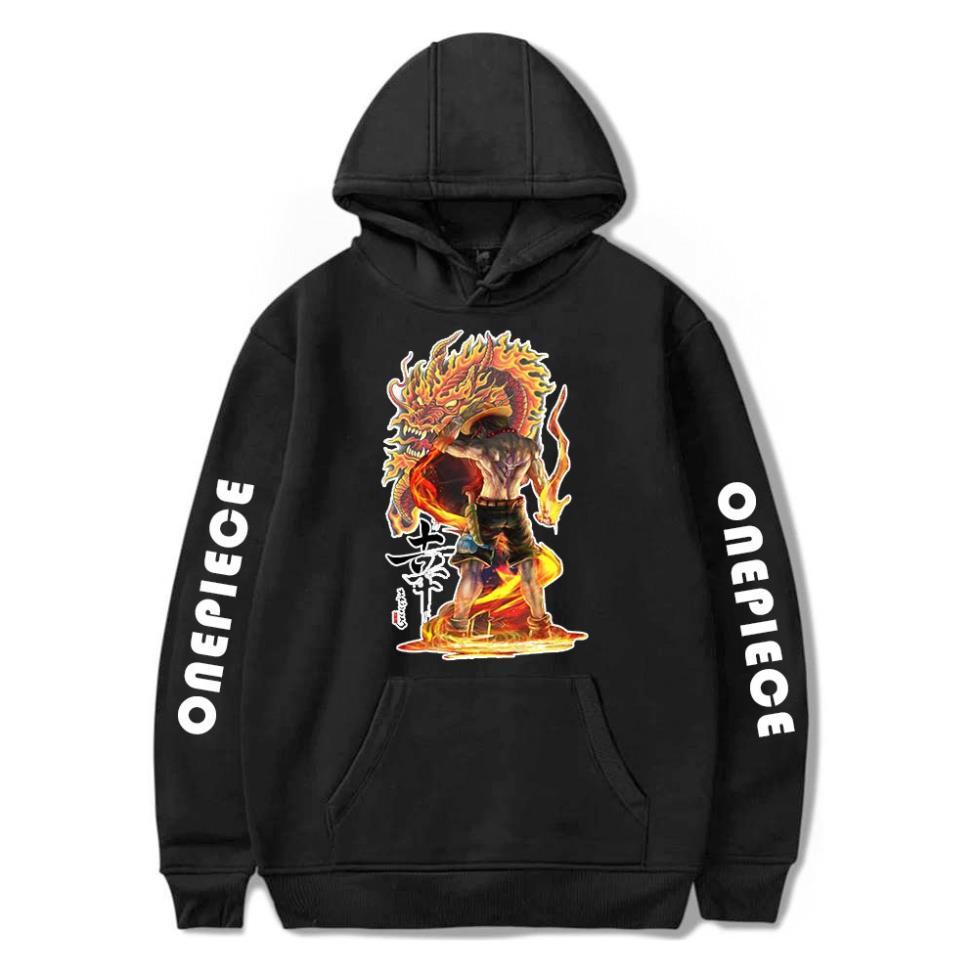 BST Áo Hoodie In Hình Anime One Piece Luffy Zoro độc đẹp kèm khuyến mại