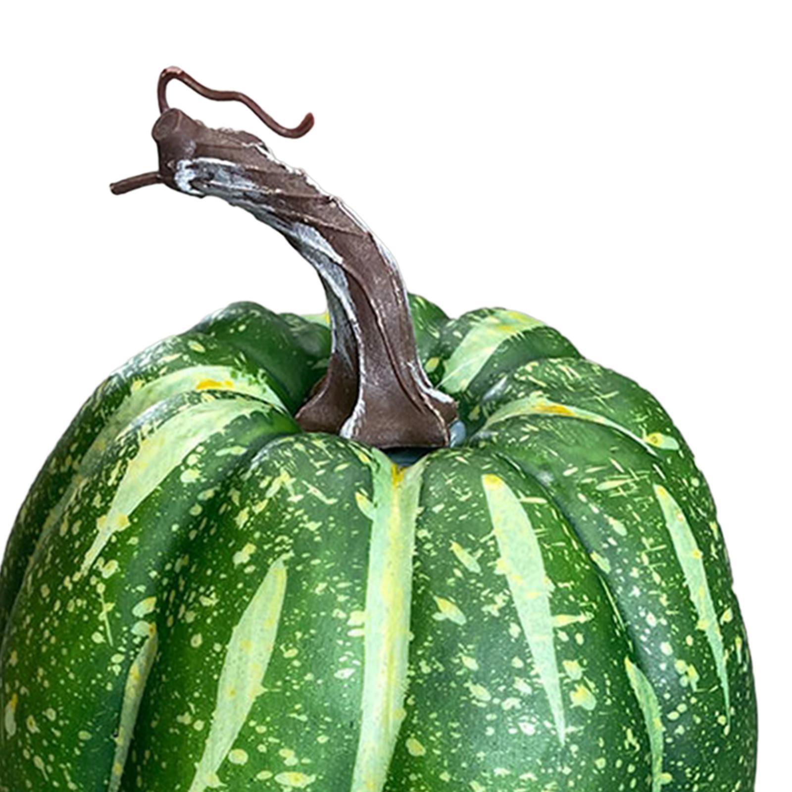 Artificial Pumpkin Foam Pumpkin Fall Harvest Decorative Pumpkin for Shelf Tabletop Centerpiece Festival Party Halloween Decor