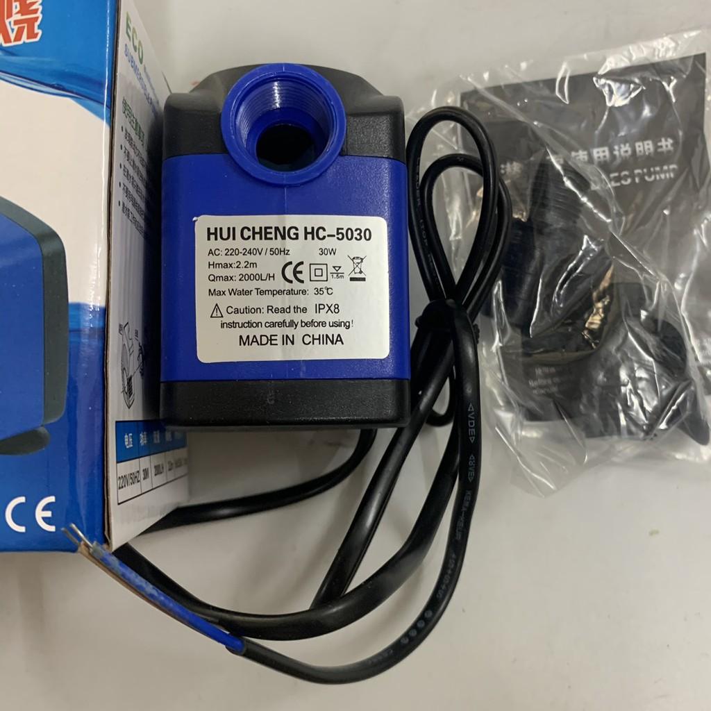 Bơm 30w bơm cao 2,2m Vỏ Xanh Loại Đẹp Chống Mùi Chống Ố Cách Điện Loại đẹp