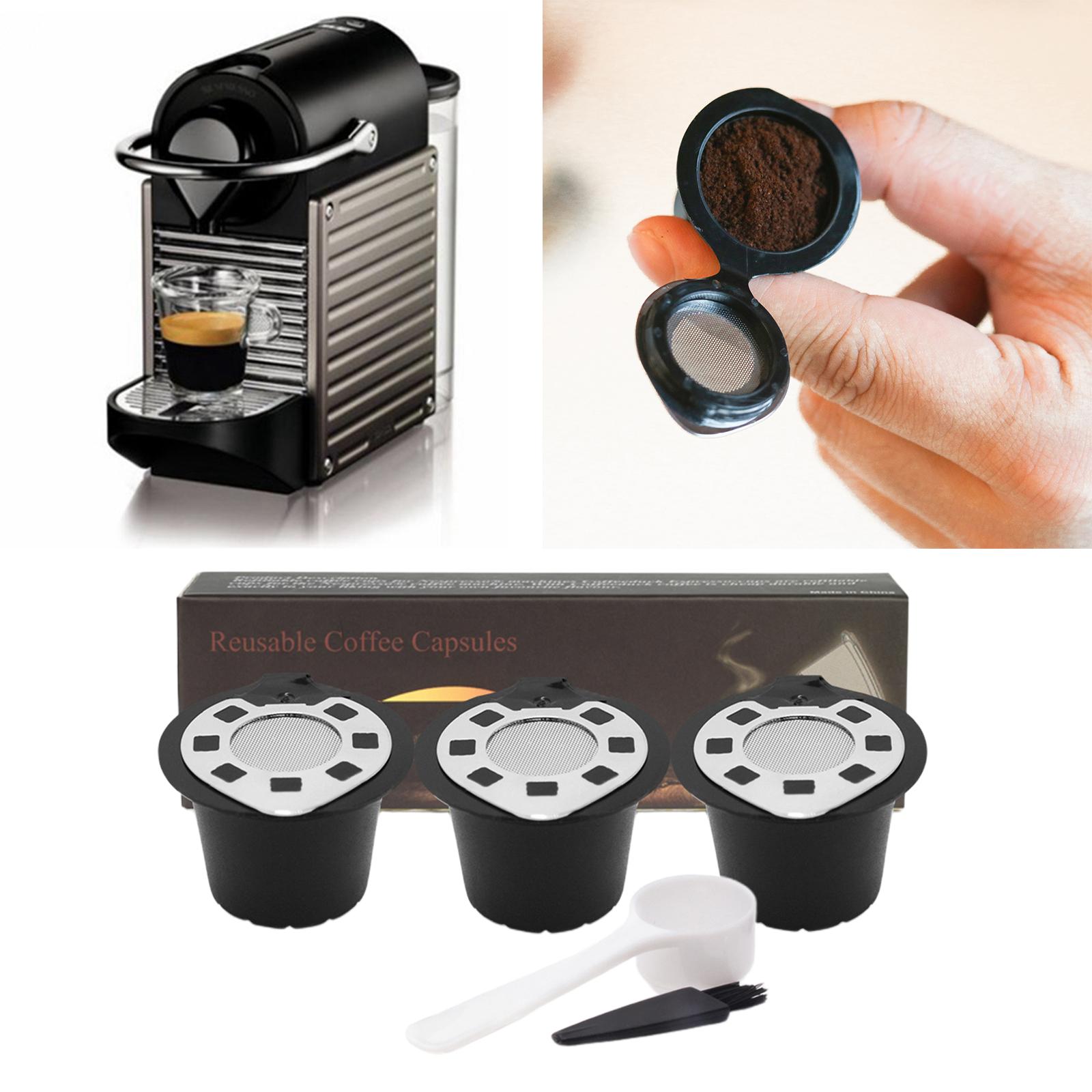 6Pcs Coffee Capsules Filters for Food Grade Eco-Friendly