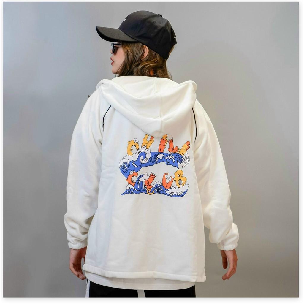 ÁO KHOAC NỈ HOODIES DÂY KÉO CỰC CHẤT