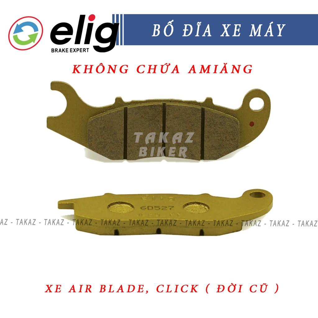 Bố thắng , má phanh dĩa Elig Airblade 110cc Cũ , Click 110cc Cũ