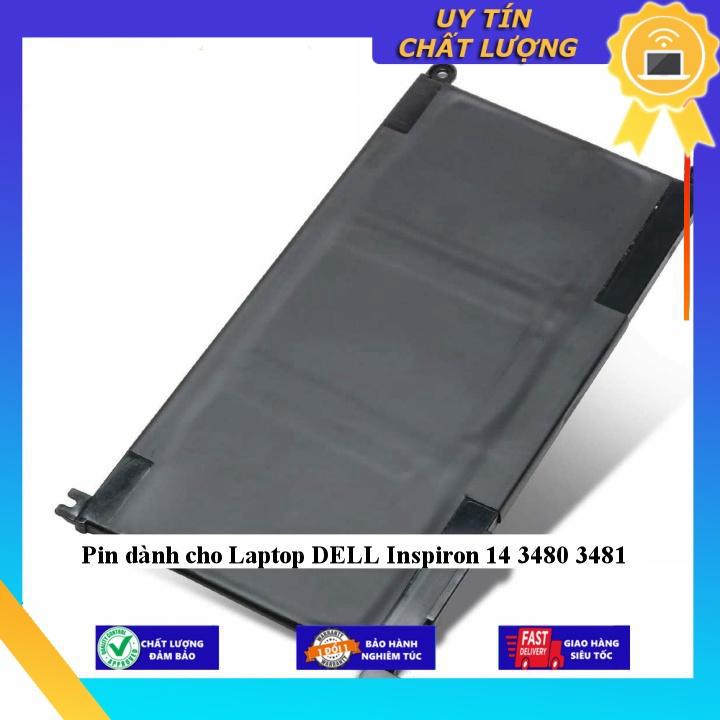 Pin dùng cho Laptop DELL Inspiron 14 3480 3481 - Hàng Nhập Khẩu New Seal