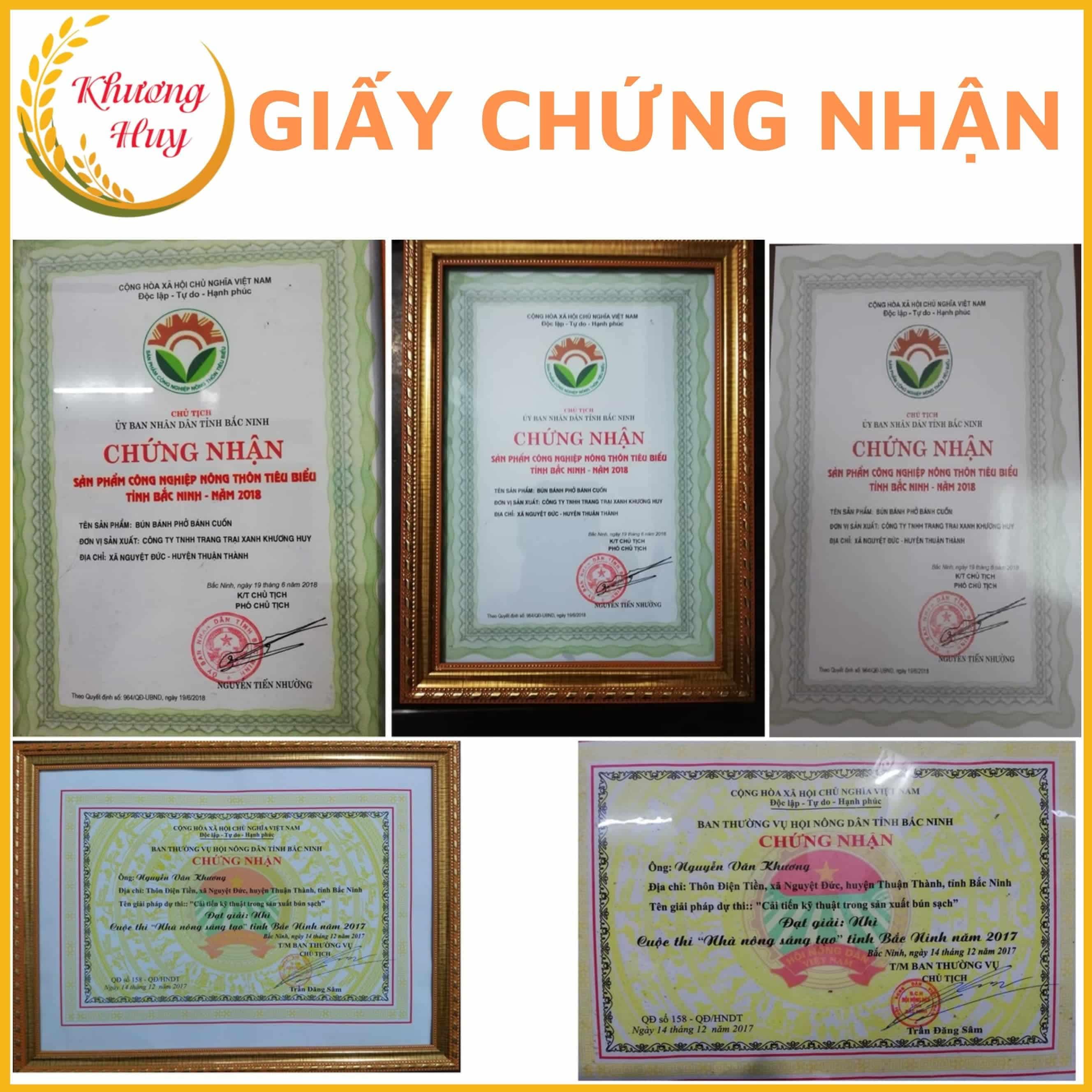 Phở Khô Hữu Cơ Khương Huy/ Phở Gạo Hữu Cơ Khương Huy  - Chỉ 3 Phút Nấu Không Cần Ngâm  - Bún Khô Khương Huy Gói 200g