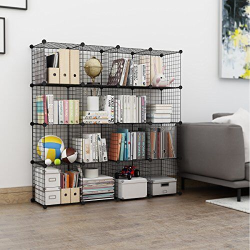 Tủ lưới thép lắp ghép đa năng 16 ô