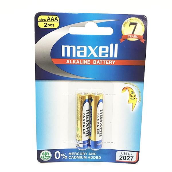 Pin Maxell Alkaline AAA 1.5V (2 Viên)