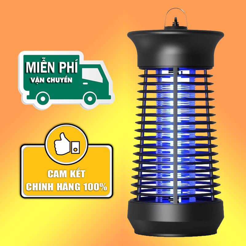 Máy Bắt Muỗi Thông Minh, Diệt Côn Trùng Đa Năng, Hiệu Quả. (Bug Zapper LT802), Tặng kèm Chổi Vệ Sinh Lồng Đèn, Thiết kế mới 2022