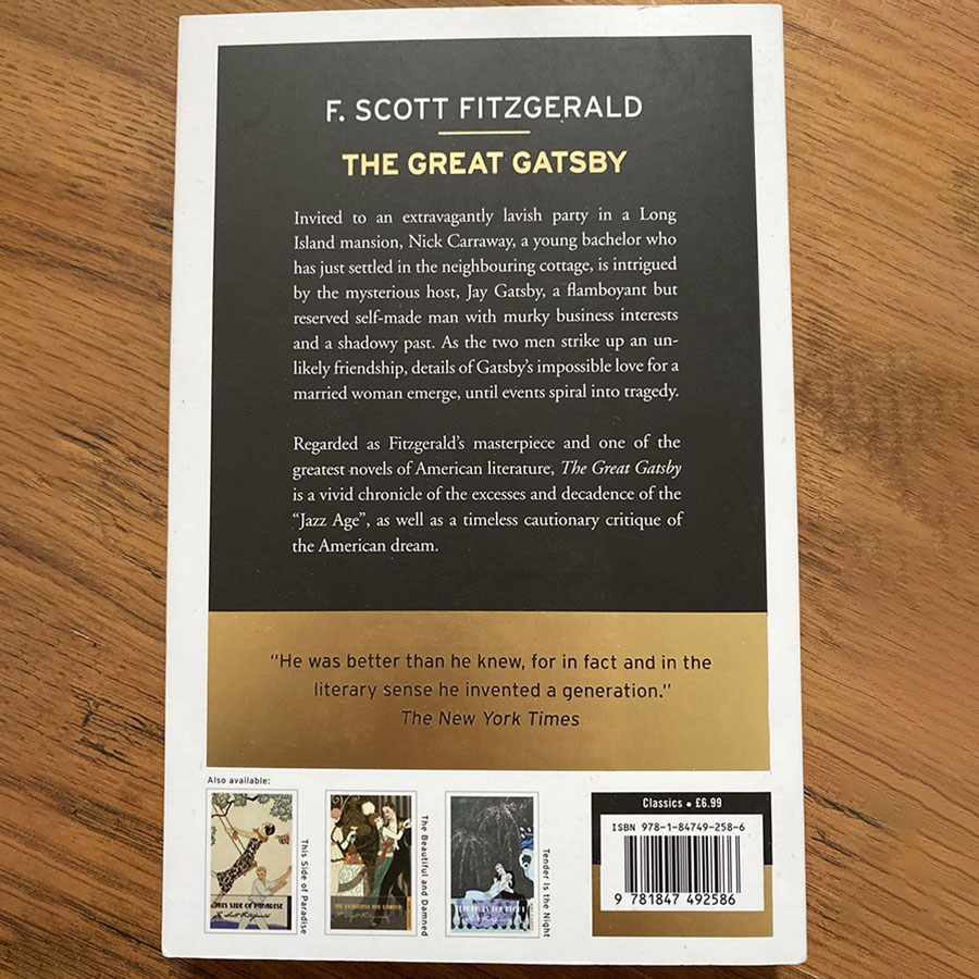 The F. Scott Fitzgerald Collection: The Great Gatsby