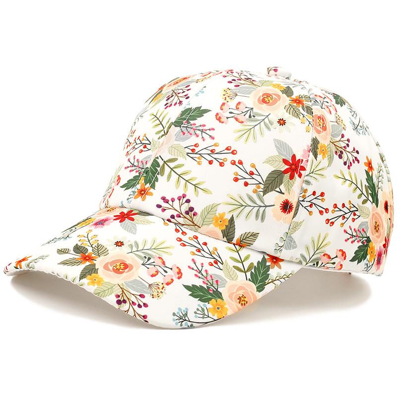 Trẻ Em In Hoa Trẻ Em Mũ Snapback Mũ Bóng Chày Xuân Hè Hip Hop Bé Trai Bé Gái Nón Cho Bé 4-10 Tuổi Color: G