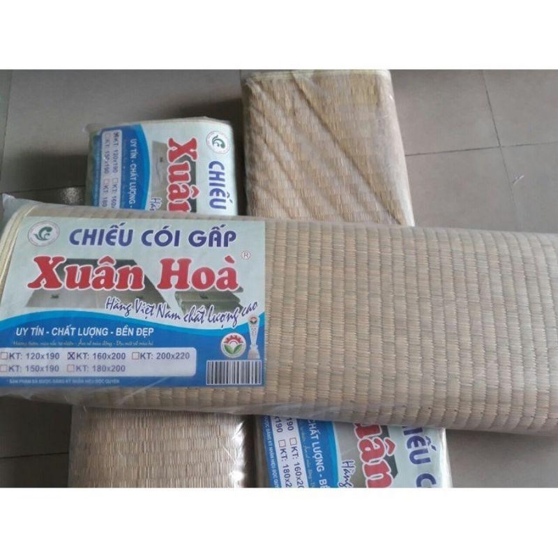 Chiếu cói Xuân Hoà gập đôi 1.2m/1.4m/1.5m/1.6m/1.8m/2m(xuất khẩu)