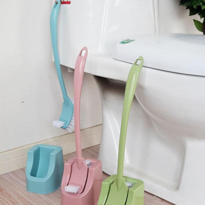 chổi cọ toilet , bồn cầu, nhà vệ sinh 2 đầu đa năng