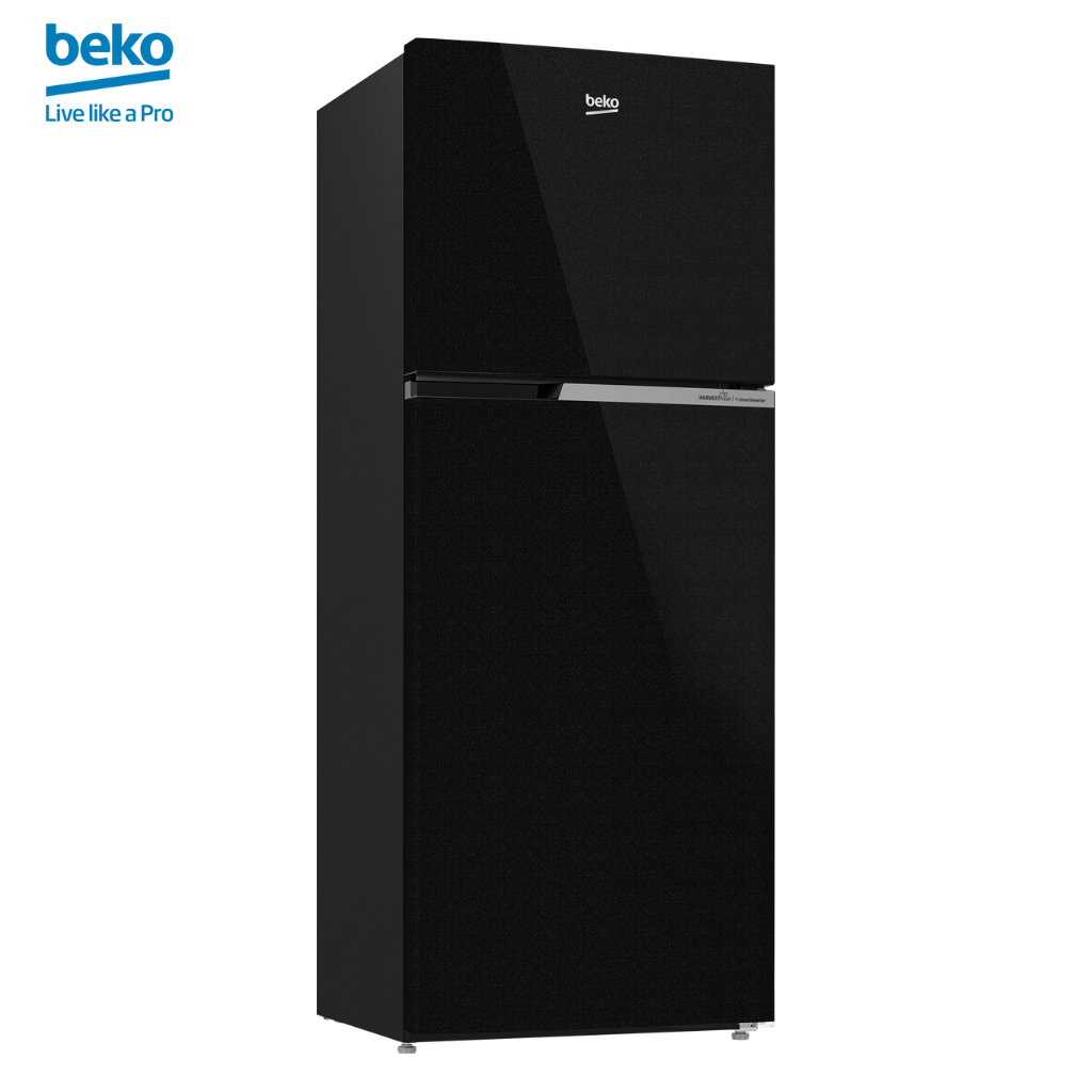 Tủ Lạnh 2 Cửa Ngăn Đá Trên BEKO Dung Tích 375 Lít, Thiết Kế Mặt Giả Gương, 2 Dàn Lạnh Độc Lập - RDNT401I50VHFSU - Hàng Chính Hãng