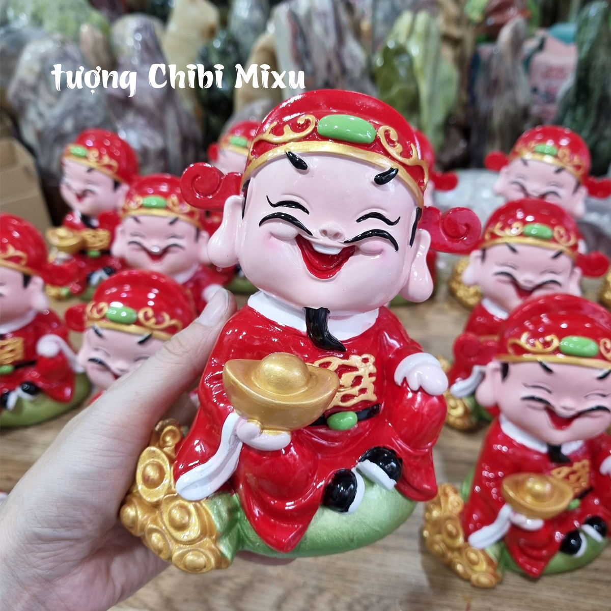 Tượng Thần Tài 15cm may mắn