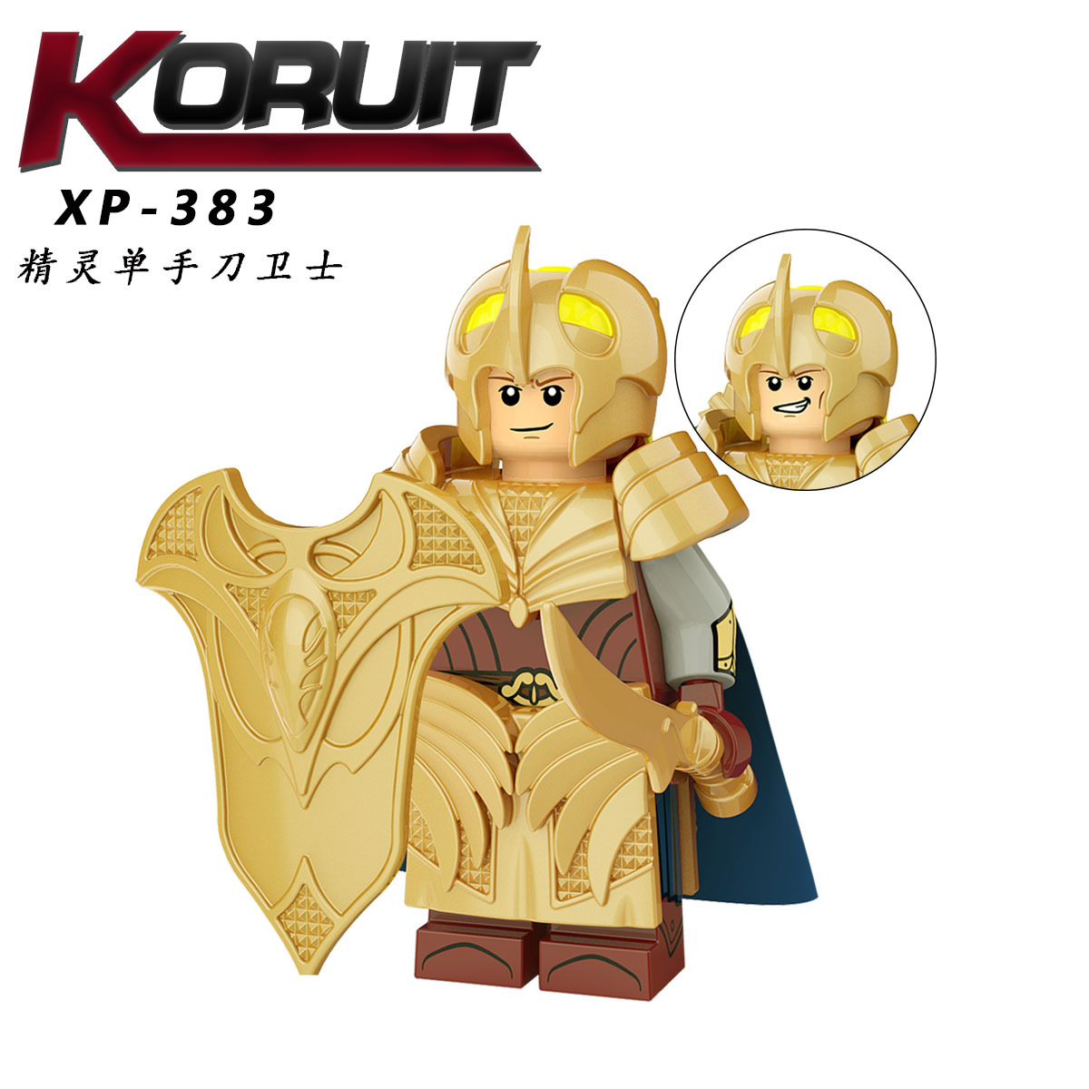 COMBO 8 Minifigures Mô Hình Chiến Binh Elf Tiên Tộc Mirkwood Elves Trong Seri Phim Chúa Tể Những Chiếc Nhẫn Lord Of The Rings KT1050