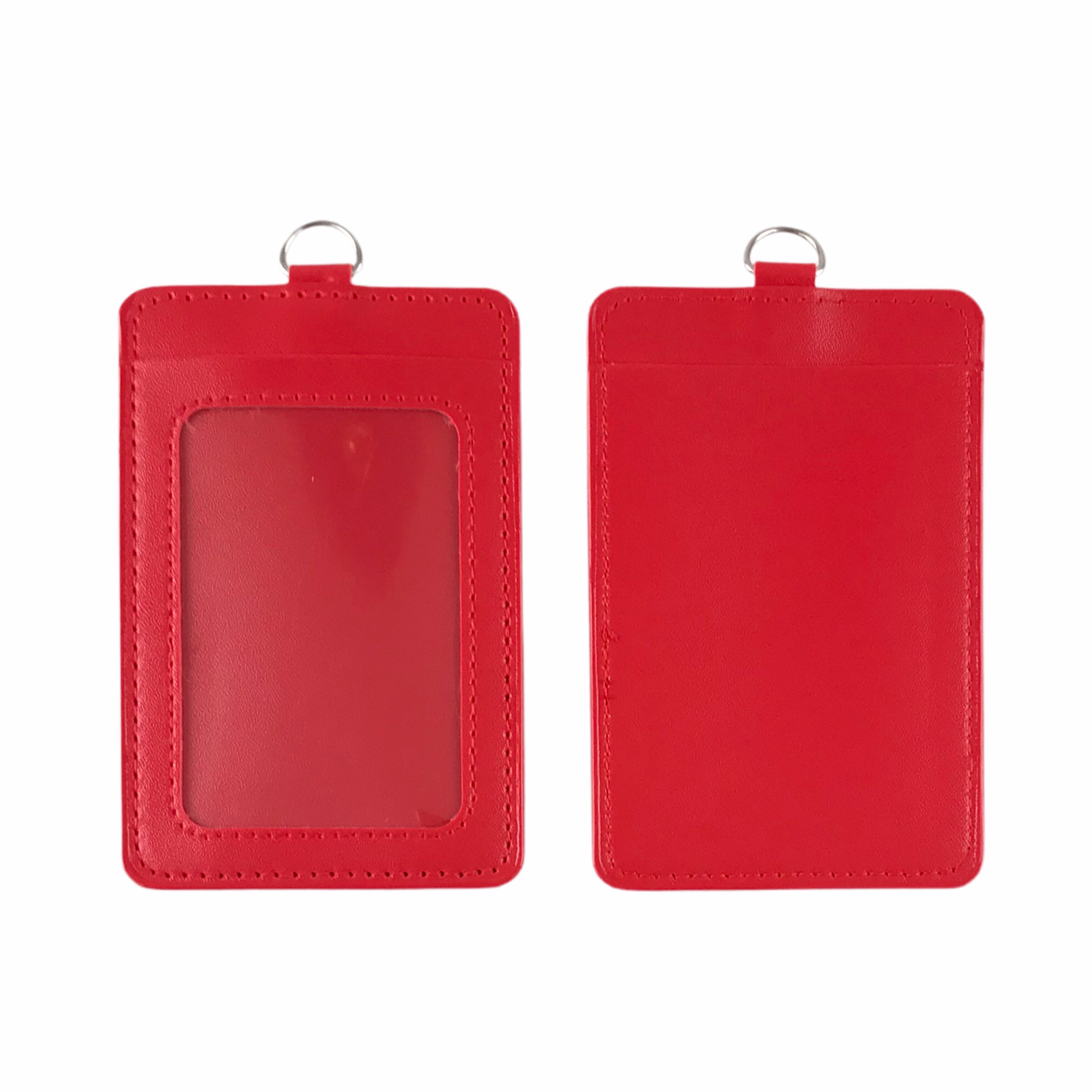 Bảng tên da 5.5x8.5cm 2 ngăn đứng (25)
