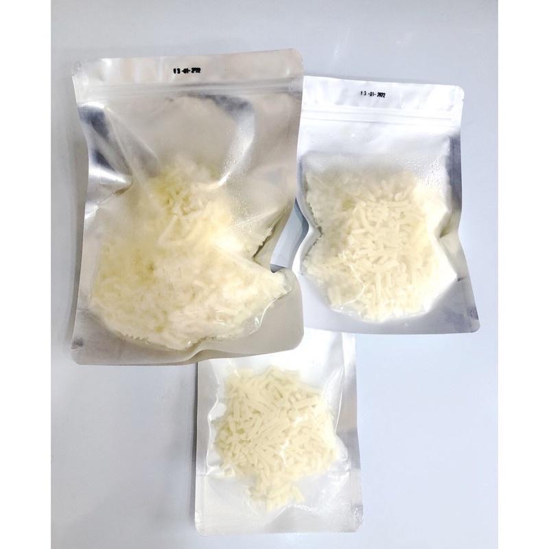 Phô mai Mozzarella bào sợi làm pizza, bánh gạo cay, nướng hải sản phô mai - 100g
