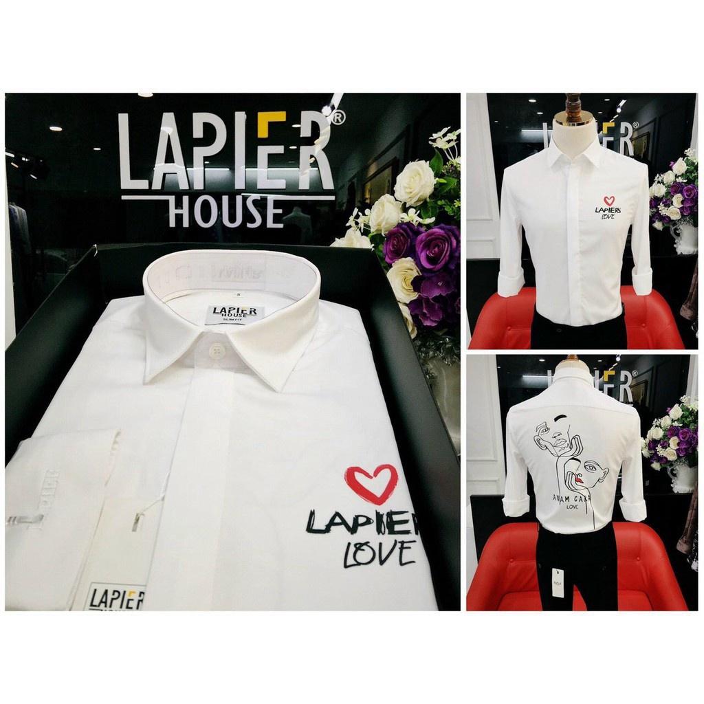ÁO SƠ MI LỤA NAM NỮ IN THÊU LOGO CỰC ĐẸP CỰC PHONG CÁCH ĐẲNG CẤP VIỆT CỦA ĐAM MÊ SHOP