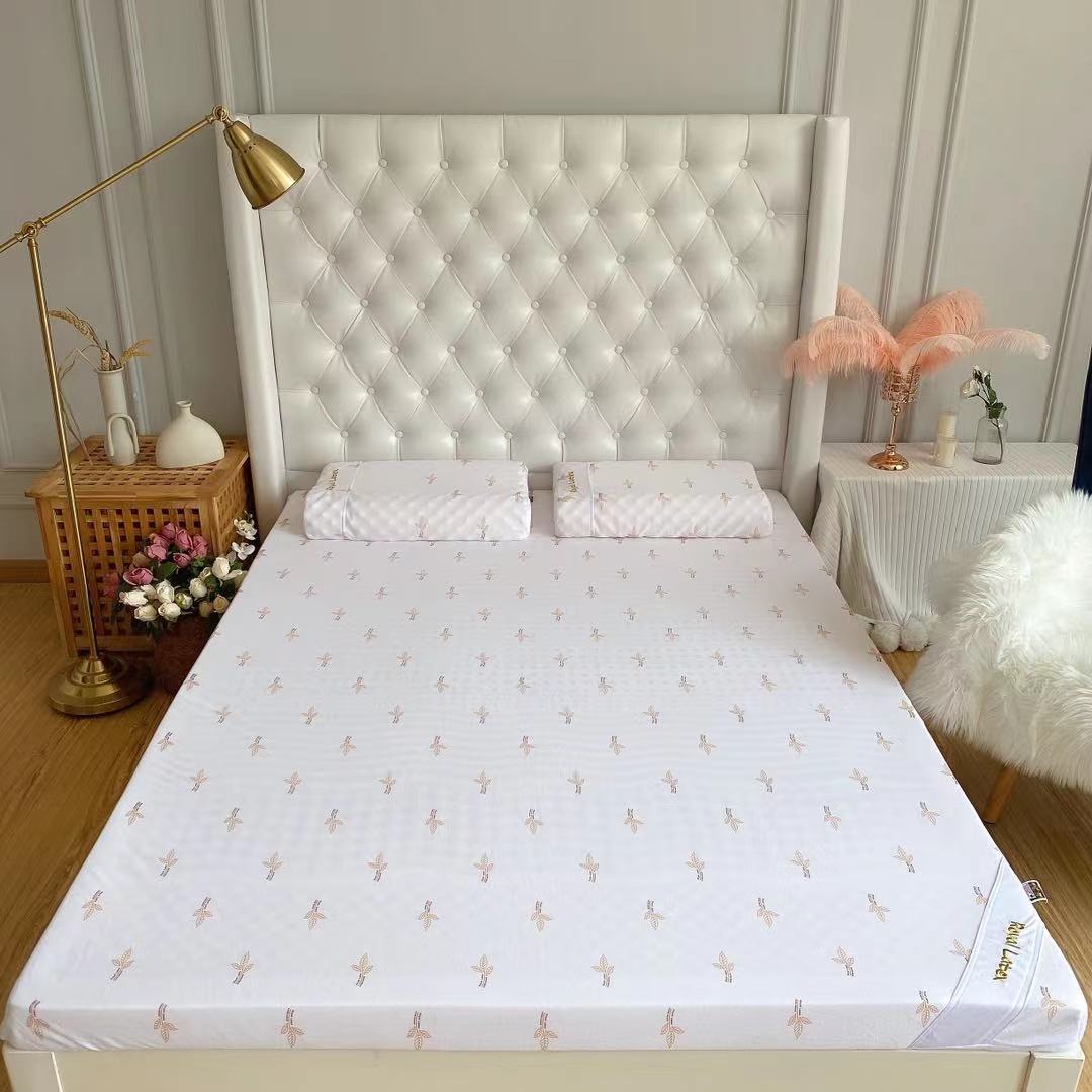 Gối Cao Su Masage Thiên Nhiên Kết Hợp Lượn Sóng Hin Home Bedding Gối Ngủ Nằm Êm Ngủ Ngon