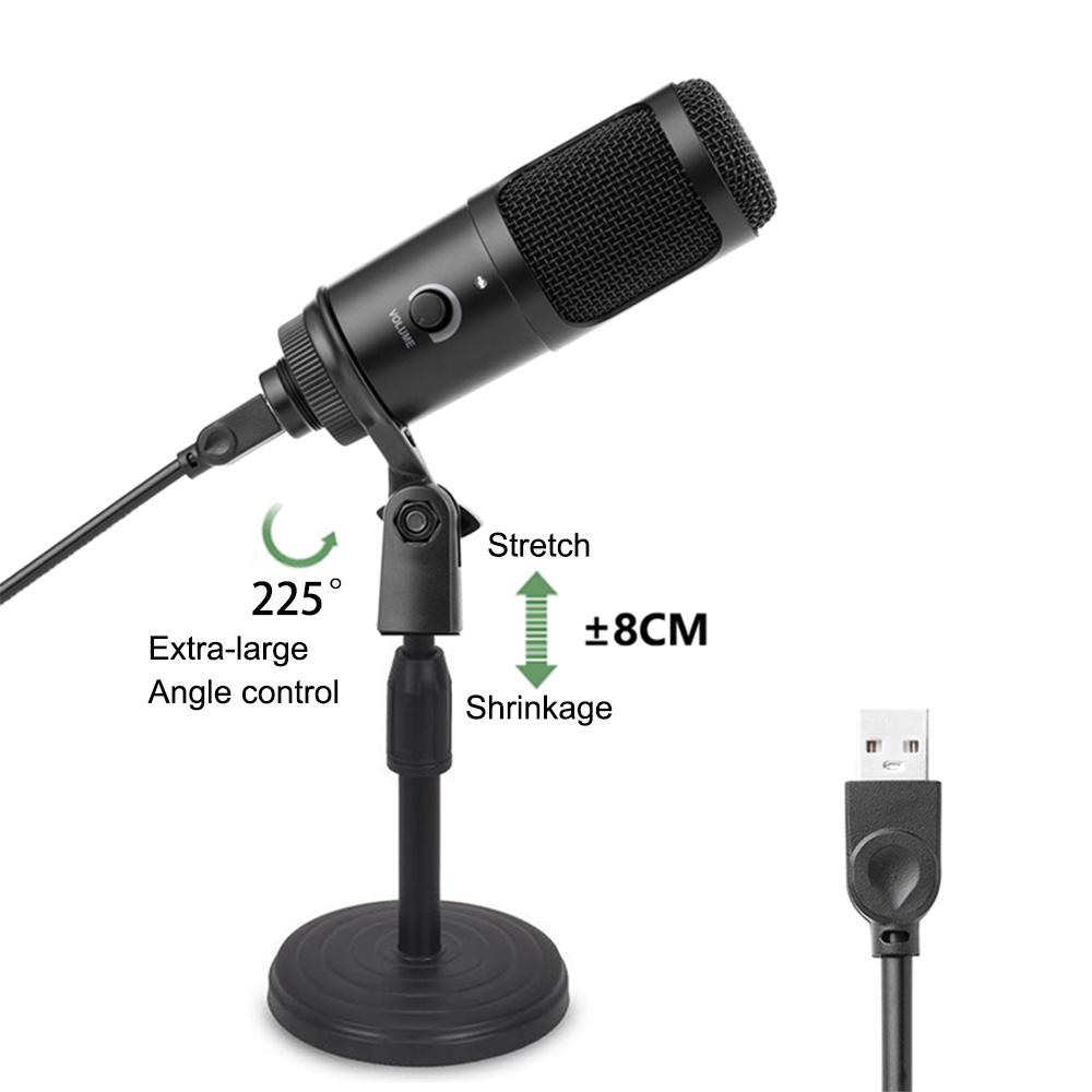 Ghi âm Truyền phát Micrô Cardioid Studio Vocals Broadcast Mic cho PC Chat Voice M2 USB Condenser