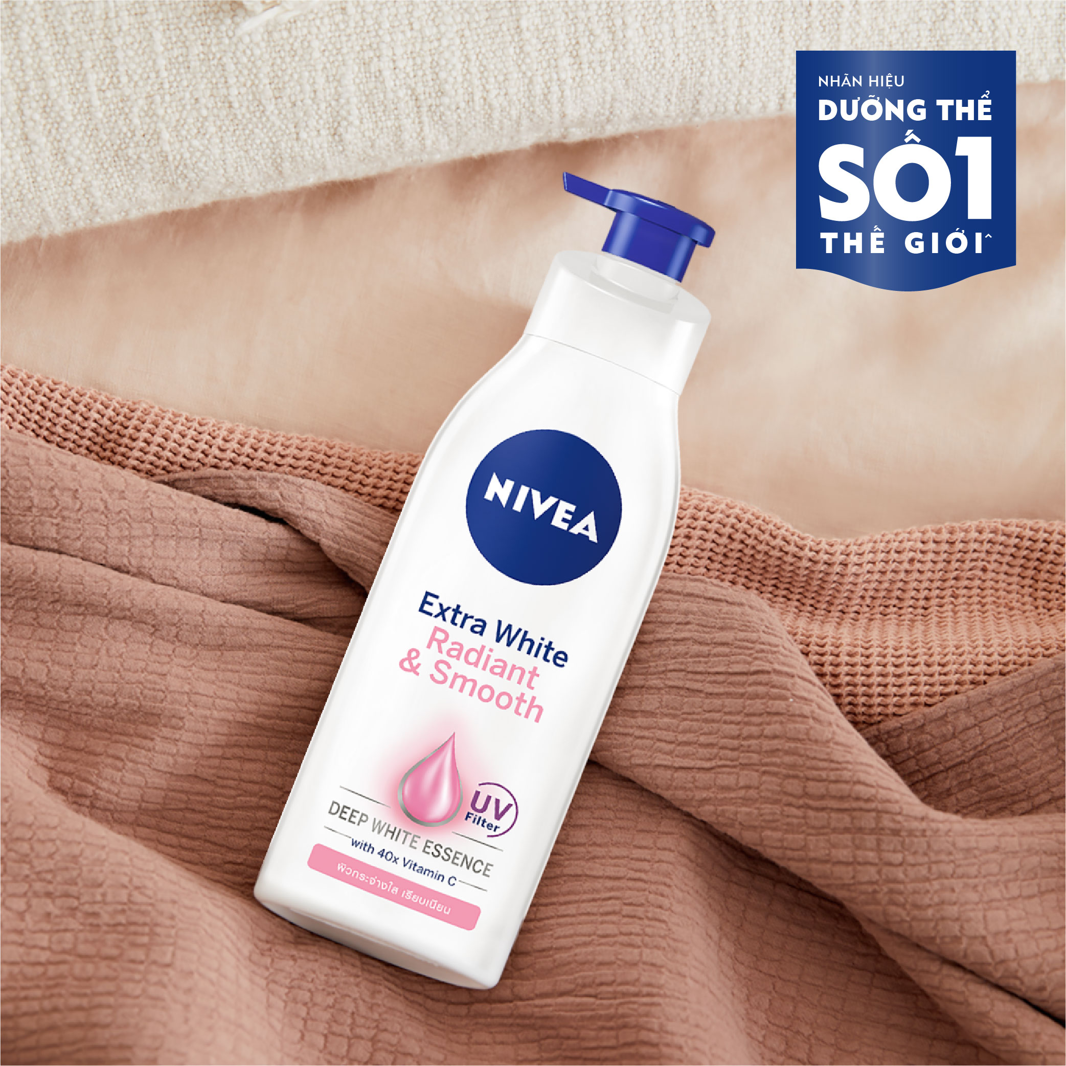 Sữa Dưỡng Thể NIVEA Mịn Mượt | Sáng Da Ban Ngày (600 Ml) - 83861