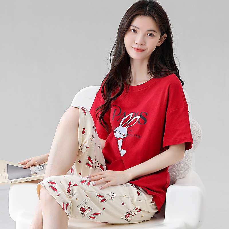 Quần áo mặc nhà cotton 5683