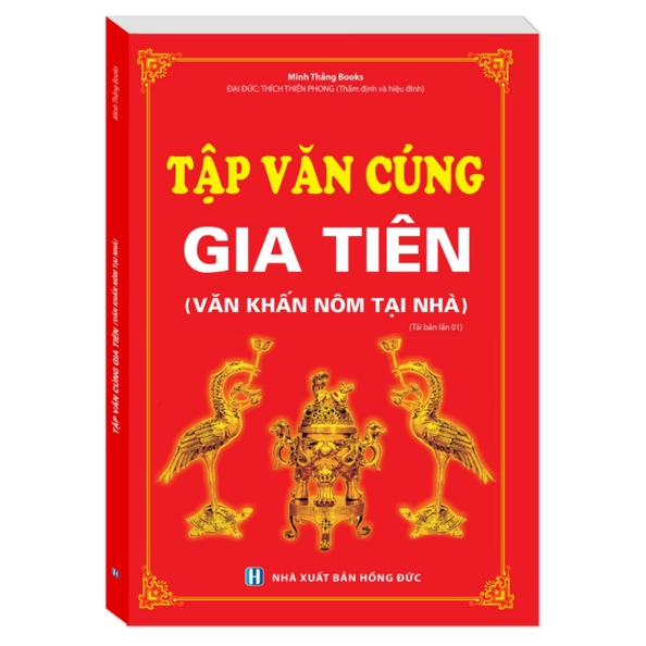 Sách-Tập văn cúng gia tiên (Văn khấn nôm tại nhà)