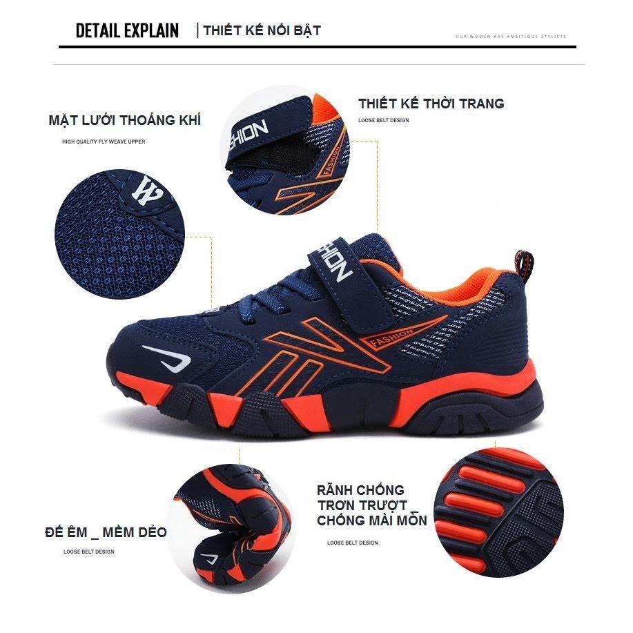 Giày thể thao cho bé siêu nhẹ thoáng khí size 29 -40 - giày bé trai