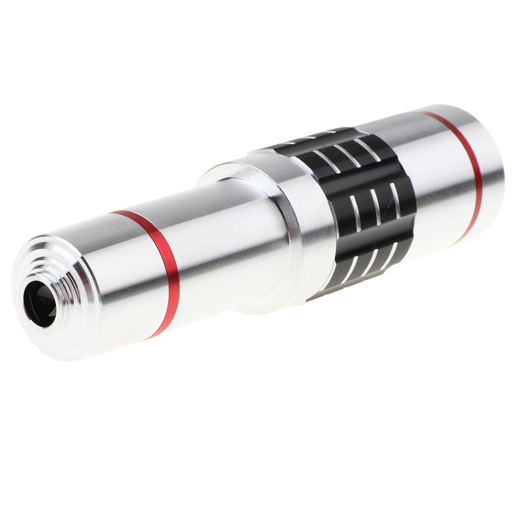 Phone Lens 18X Telephoto Lens with Tripod for Phones black