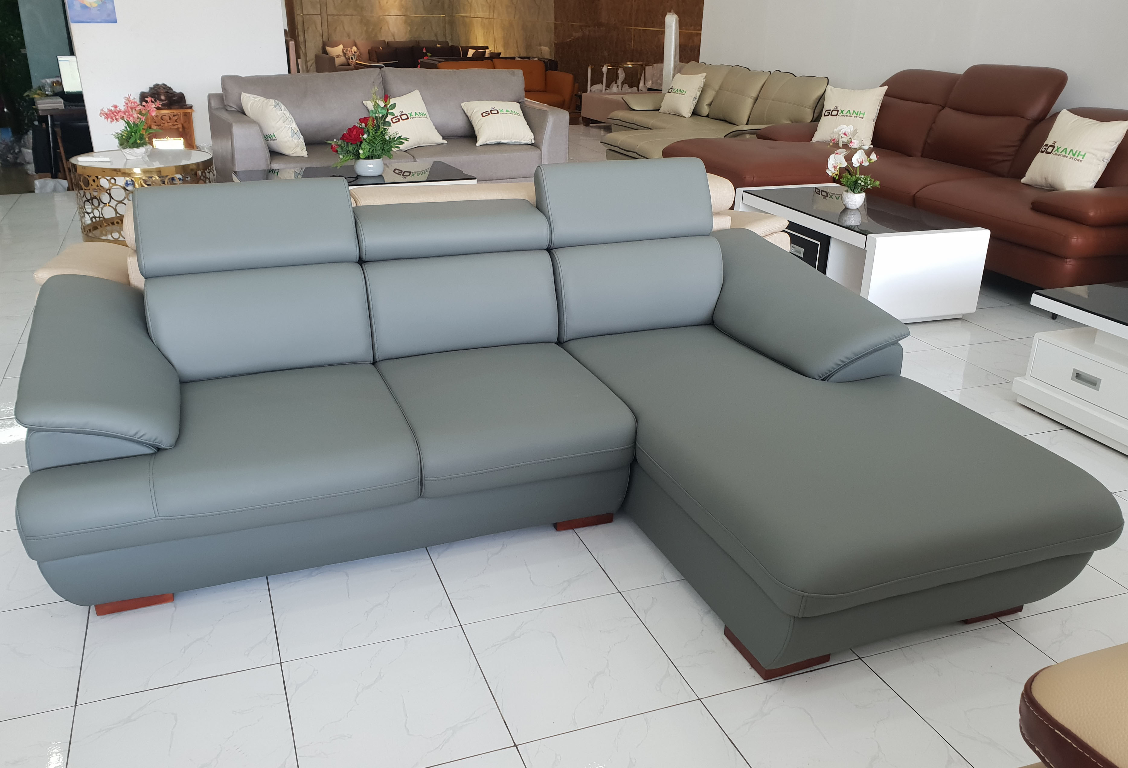 Bộ Salon Phòng Khách Mini Nhỏ Gọn - Ghế Sofa Cao Cấp Hiện Đại