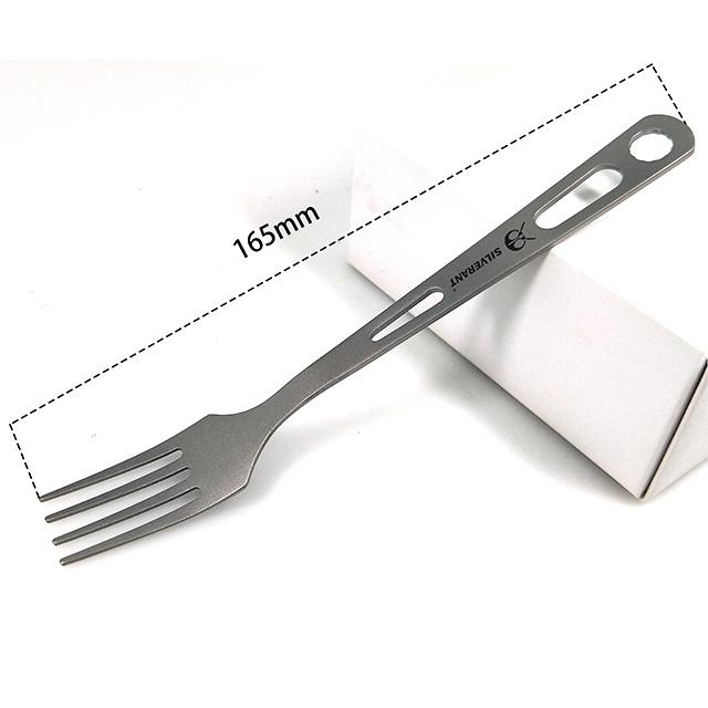 Nĩa gắp thức ăn Titanium