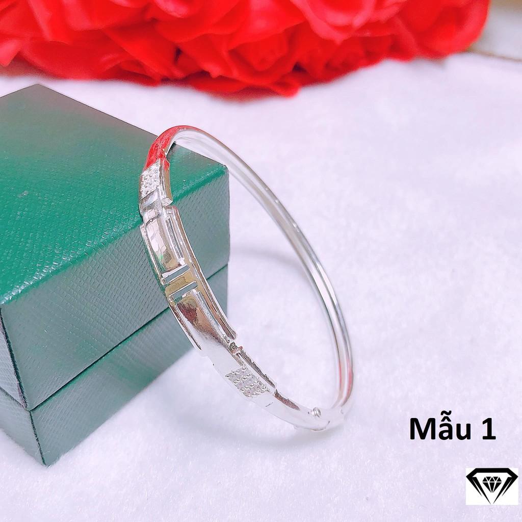 Vòng tay nữ bạc ta các mẫu MS194