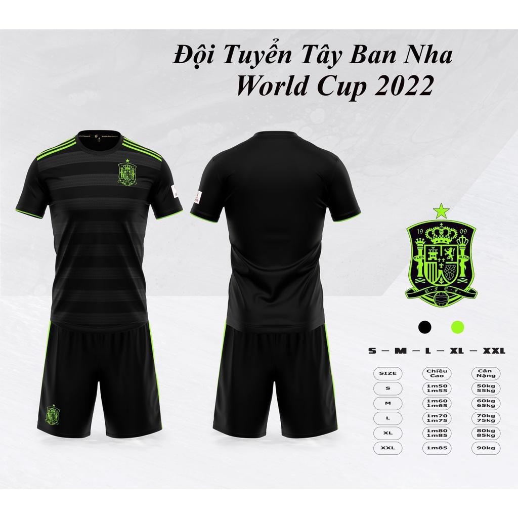 Áo tuyển Tây Ban Nha World Cup 2022