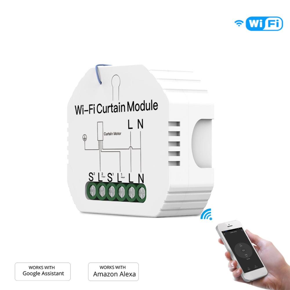 Mô-đun chuyển đổi rèm thông minh từ xa bằng WiFi, giọng nói
