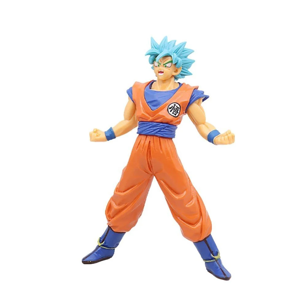 Mô hình DragonBall Songoku tóc xanh dang tay cao