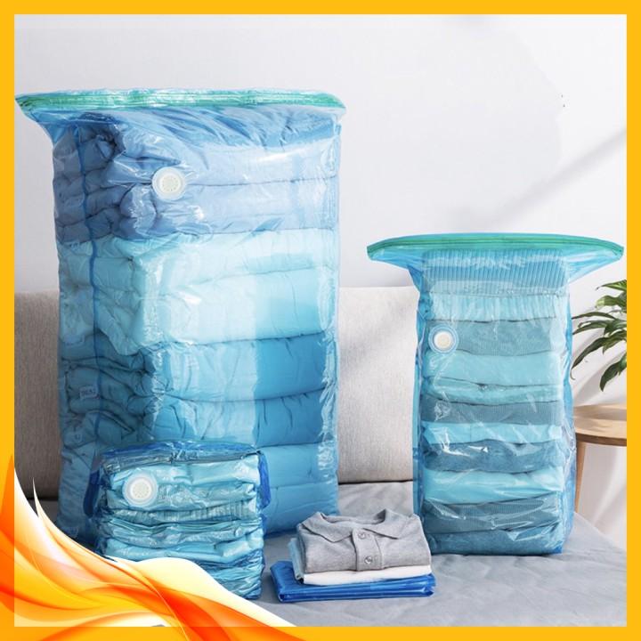 ️ Bộ 4 Túi hút chân không quần áo YAMANASHI Kéo&Đè Bẹp