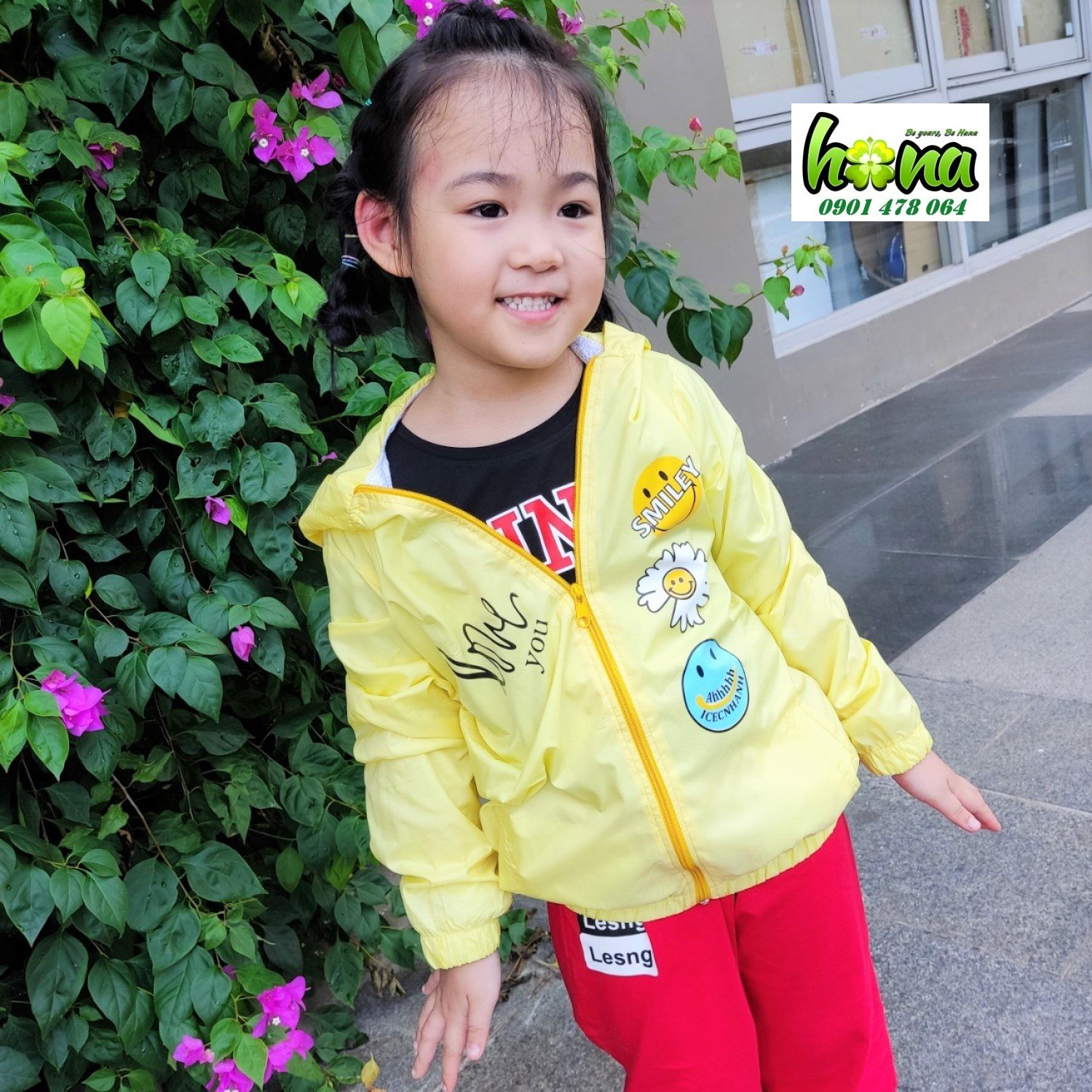 G00000515 Áo khoác dù đẹp cho bé gái, chất vải dù nhập cao cấp mềm mại có lót lớp lưới cotton