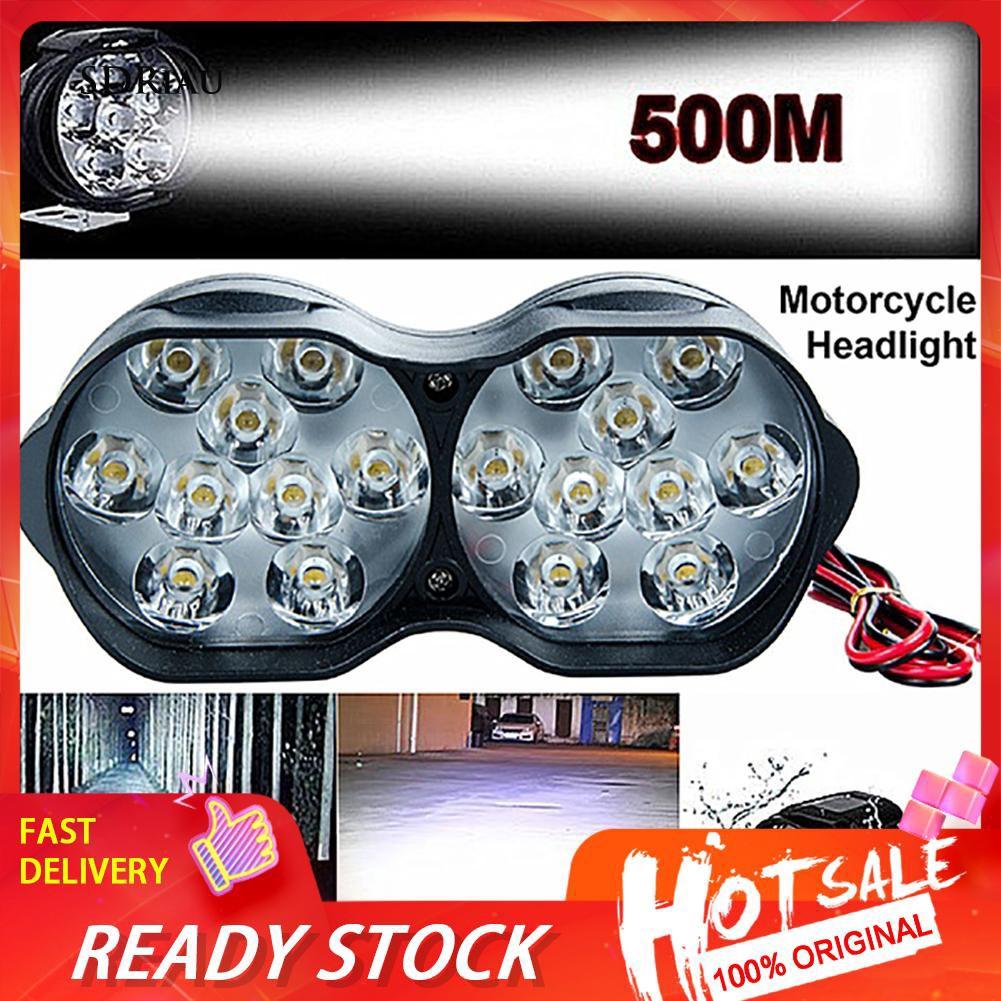 Đèn Pha Led 9/18 Bóng 3 Chế Độ Đeo Đầu